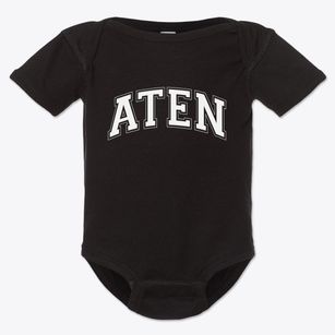Aten Nebraska Varsity Baby Onesie