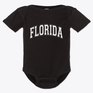 Florida Missouri Varsity Baby Onesie