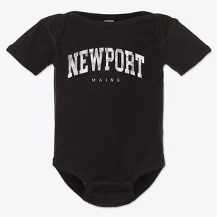 Newport Maine Urban Vibe Baby Onesie