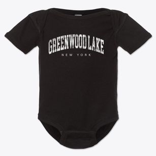 Greenwood Lake New York Urban Vibe Baby Onesie