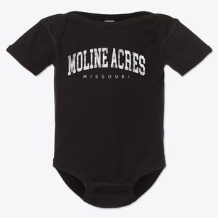 Moline Acres Missouri Urban Vibe Baby Onesie