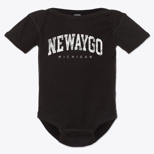 Newaygo Michigan Urban Vibe Baby Onesie