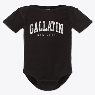 Gallatin New York Urban Vibe Baby Onesie