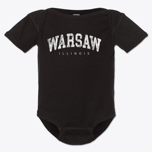Warsaw Illinois Urban Vibe Baby Onesie