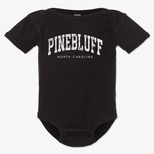 Pinebluff North Carolina Urban Vibe Baby Onesie