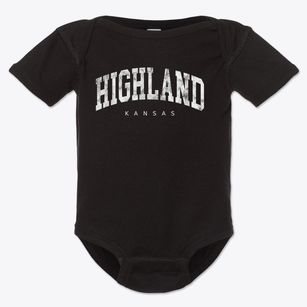 Highland Kansas Urban Vibe Baby Onesie