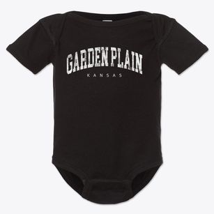 Garden Plain Kansas Urban Vibe Baby Onesie