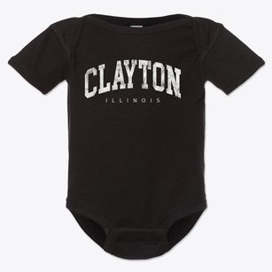 Clayton Illinois Urban Vibe Baby Onesie