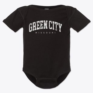 Green City Missouri Urban Vibe Baby Onesie