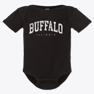 Buffalo Illinois Urban Vibe Baby Onesie