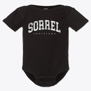 Sorrel Louisiana Urban Vibe Baby Onesie