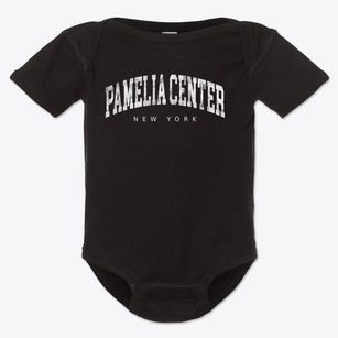 Pamelia Center New York Urban Vibe Baby Onesie