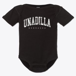 Unadilla Nebraska Urban Vibe Baby Onesie