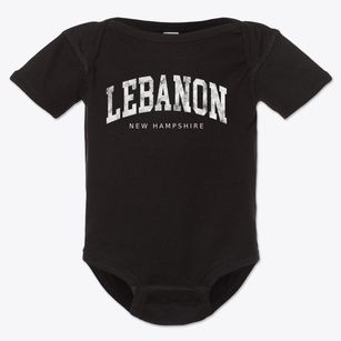 Lebanon New Hampshire Urban Vibe Baby Onesie