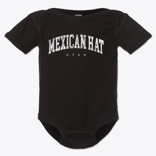 Mexican Hat Utah Urban Vibe Baby Onesie