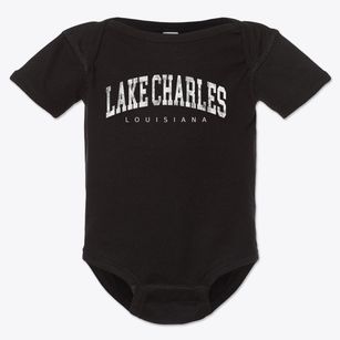 Lake Charles Louisiana Urban Vibe Baby Onesie