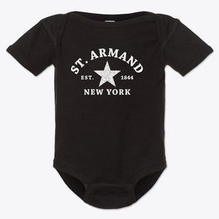 St. Armand New York Star Baby Onesie