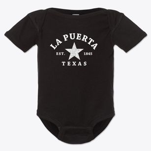 La Puerta Texas Star Baby Onesie