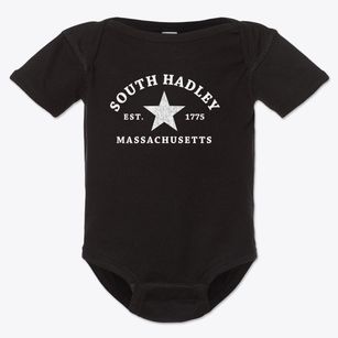 South Hadley Massachusetts Star Baby Onesie