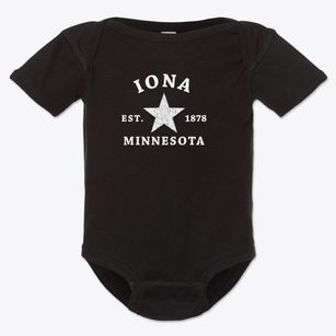 Iona Minnesota Star Baby Onesie