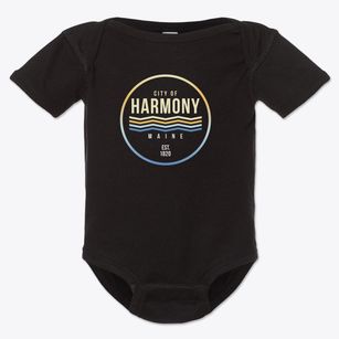 Harmony Maine Color Fade Baby Onesie