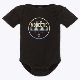 Mobeetie Texas Color Fade Baby Onesie