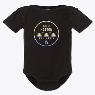 Hatton Alabama Color Fade Baby Onesie