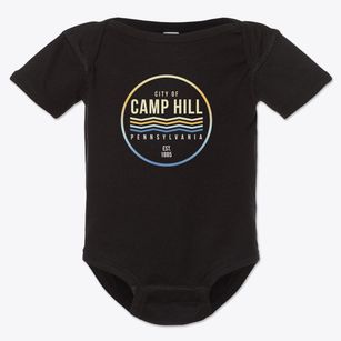 Camp Hill Pennsylvania Color Fade Baby Onesie
