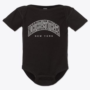Northeast Ithaca New York Inline Baby Onesie