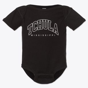 Tchula Mississippi Inline Baby Onesie