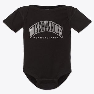Tunkhannock Pennsylvania Inline Baby Onesie