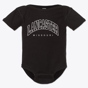 Lancaster Missouri Inline Baby Onesie