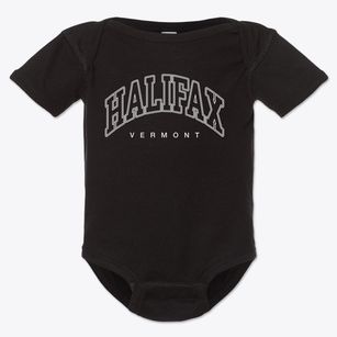 Halifax Vermont Inline Baby Onesie