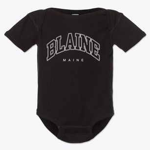 Blaine Maine Inline Baby Onesie
