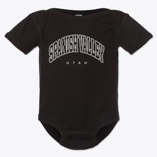 Spanish Valley Utah Inline Baby Onesie
