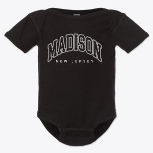 Madison New Jersey Inline Baby Onesie