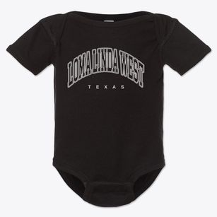 Loma Linda West Texas Inline Baby Onesie