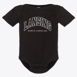 Lansing North Carolina Inline Baby Onesie