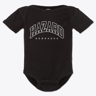 Hazard Nebraska Inline Baby Onesie