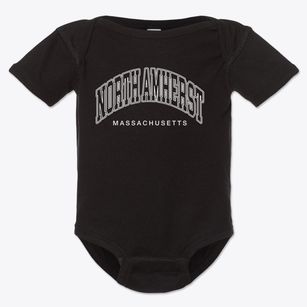 North Amherst Massachusetts Inline Baby Onesie