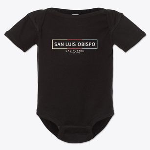 San Luis Obispo California Artbox Baby Onesie