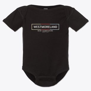 Westmoreland New Hampshire Artbox Baby Onesie