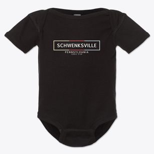 Schwenksville Pennsylvania Artbox Baby Onesie