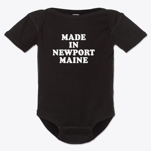 Newport Maine Classic 70s Baby Onesie