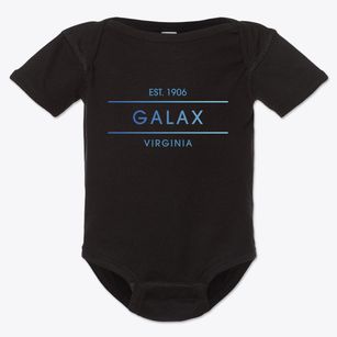 Galax Virginia Horizon Baby Onesie