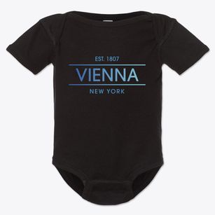 Vienna New York Horizon Baby Onesie