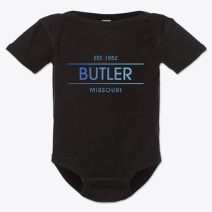 Butler Missouri Horizon Baby Onesie