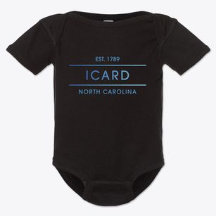 Icard North Carolina Horizon Baby Onesie