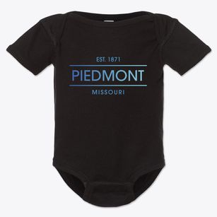 Piedmont Missouri Horizon Baby Onesie