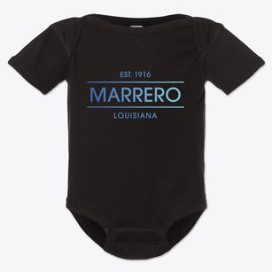 Marrero Louisiana Horizon Baby Onesie